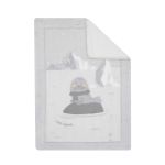Kikkaboo Manta para Bebé Sherpa Super Macia 110/140 cm Seally Me