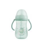 Kikkaboo Copo Pp Dino World Mint 300ml com Palhinha de Silicone