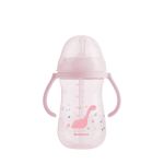 Kikkaboo Copo Pp com Palhinha em Silicone 300ml Dino World Mint