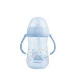 Kikkaboo Copo Pp com Palhinha em Silicone 300ml Dino World Blue