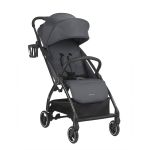 Kikkaboo Carrinho de Bebé Autodobrável Joy Grey Dark