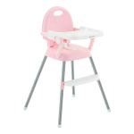 Kikkaboo Cadeira de Refeição Spoony Pink 3 em 1