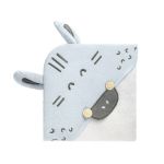 Kikkaboo Toalha com Capuz Stripy Friends 90/90 cm