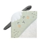 Kikkaboo Toalha com Capuz Sleepy Sheep 90/90 cm