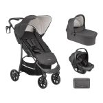 Trio Kikkaboo Carrinho Selina Grey Dark
