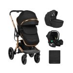 Trio Kikkaboo Irene com Alcofa Rígida Black