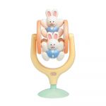 Tolo Baby Roca com Ventosa Spinning Bunnies Pastel
