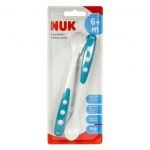 Nuk Colher Easy Learning Azul 2 unidades