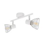 Foxled Candeeiro Teto Orientável Saban 2 Branco - 70665 Branco