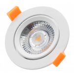 Foxled Downlight LED Redondo Basculante 5W 3000K - 20258-5w QT