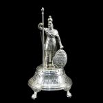Prata Javali Paliteiro &quot;&quot;guerreiro Medieval&quot;&quot; em Prata 833