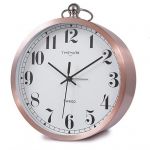 Timemark Relógio de Mesa e Parede CL607 Bronze - CL607-BRONZE