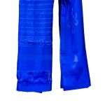 Tibetan Meditation Shop Katha de Seda com 8 Símbolos Auspiciosos Azul