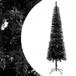 Árvore de Natal Fina 180 cm Preto - 329219