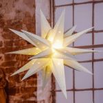 Hi Estrela Lanterna de Natal com Luzes LED 58 cm - 438387