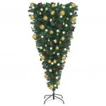 Árvore de Natal Artificial Invertida com Luzes Led/bolas 120 cm - 3078014