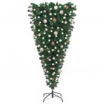 Árvore de Natal Artificial Invertida com Luzes Led/bolas 180 cm - 3078057