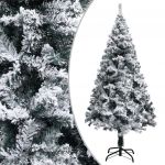 Árvore de Natal Artificial com Neve 120 cm PVC Verde - 328481