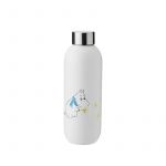 Stelton Garrafa de Água 750ml Keep Cool Frost - Moomin Branco - STT1372-6