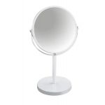 Espelho em Metal 2X Aumento Branco - 17266
