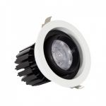 efectoLED Foco Downlight LED 18W COB Direccionável 360º Circular Corte Ø 115 mm CRI90 Expert Color No Flicker 220-240V AC18 W 7