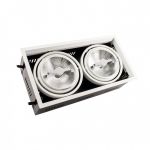 efectoLED Foco Downlight LED 30W CREE-COB Direccionável AR111 Regulável Corte 315x155 mm No Flicker 220-240V AC30 W