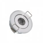 efectoLED Foco Downlight LED 1W COB Direcionável Circular Corte Ø 45 mm 220-240V AC1 W