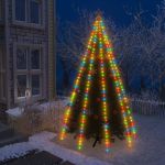 Cordão de Luzes Árvore de Natal 400 Luzes LED 400 cm Colorido - 328894