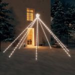 Iluminação para Árvore de Natal Int/ext 576 Leds 3,6m Branco Frio - 328739