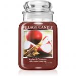 Village Classic Candle Apples & Cinnamon Vela Perfumada (glass Lid) 602g