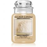 Village Classic Candle Dolce Delight Vela Perfumada (glass Lid) 602g