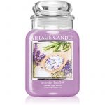 Village Classic Candle Lavender Sea Salt Vela Perfumada (glass Lid) 602g