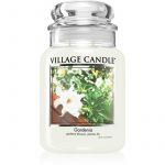 Village Classic Candle Gardenia Vela Perfumada (glass Lid) 602g