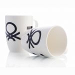 Conjunto de canecas de porcelana Benetton Addige Bone China 360 ml (4  unidades) — Brycus