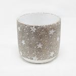 Vaso Cerâmica 15/14cm Estrelas - 70195224