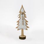 Arvore de Natal com Pêlo X-mas 21cm Branca - 70803990