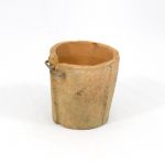 Vaso de Terracotta Decorado com Agrafo 13 x 13cm - 70196001