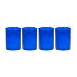 Vela Pack 4 (4,7x6,0 cm) Azul Compra Min. 24 Pack's - 80195459