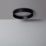 efectoLED Plafon LED 20W Circular de Metal CCT Ø450 mm Design Preto Tª 220-240V AC20 W 7