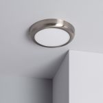 efectoLED Plafon LED 18W Circular de Metal Ø225 mm Design Silver 220-240V AC18 W