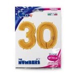 Grabo Balões Foil 40" 30 Anos Dourado - 460030401