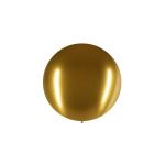 Xiz Party Supplies Balão de 60cm Cromado Dourado - 011000201