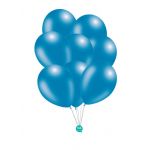 Xiz Party Supplies 8 Balões Metalizado 30 cm Azul Metalizado - 018009533