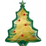 Qualatex Balão Foil 40" Árvore de Natal - 020089972