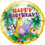 Qualatex Balão Foil 18" Happy Birthday Selva - 020031014