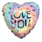 Kaleidoscope Balão Foil 18" Love You Swirl Ombré - 140016443