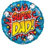 Kaleidoscope Balão Foil 18" Super Dad! - 140086122