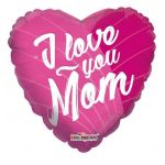 Kaleidoscope Balão Foil 18" i Love You Mom Rosa - 140084293