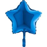 Grabo Balão Foil 9" Estrela Azul - 460009200