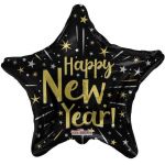 Kaleidoscope Balão Foil 18" Estrela Happy New Year - 141889147